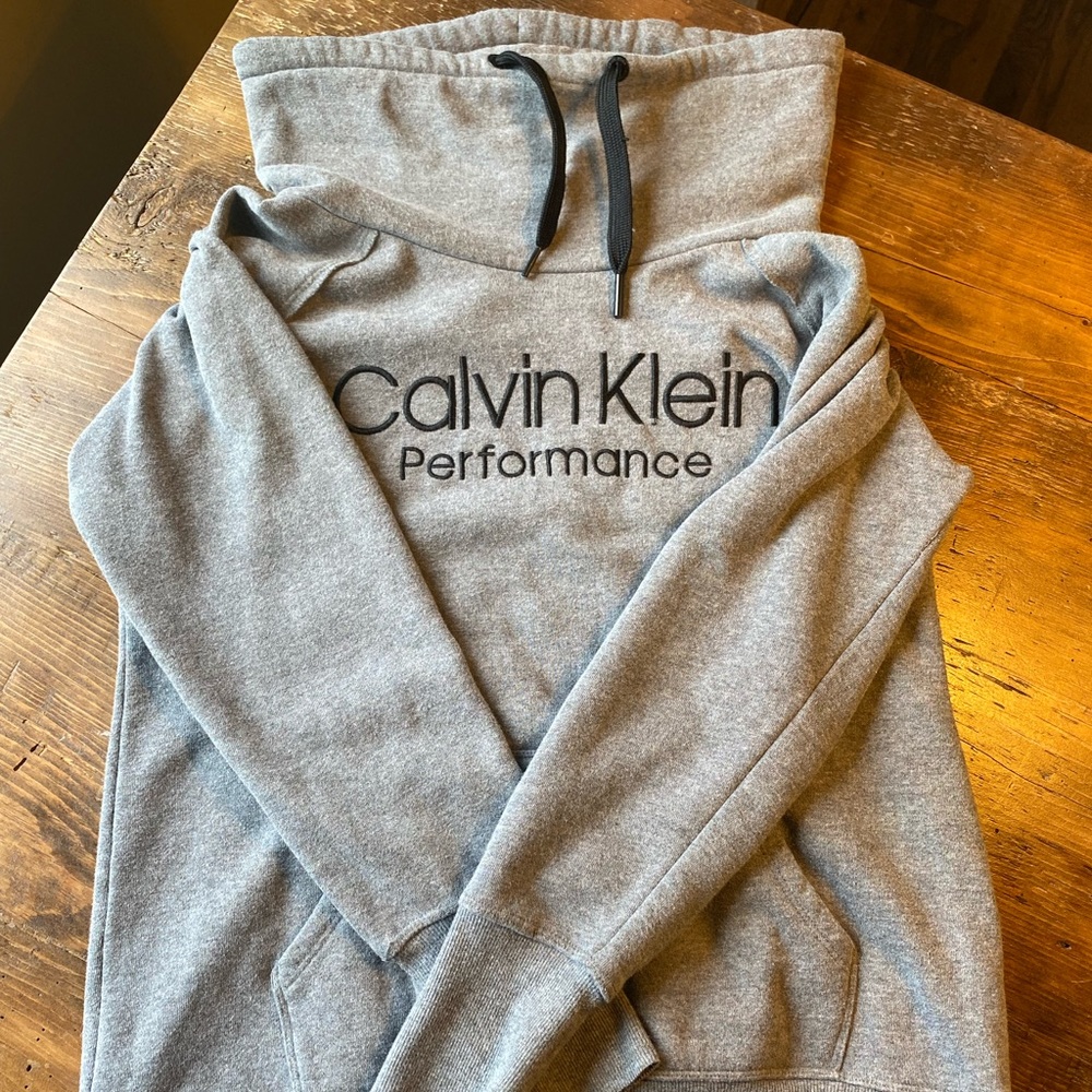Calvin Klein performance cowl neck hoodie medium